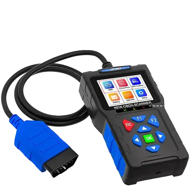For Yamaha For Honda Car OBD2 Scanner 3-in-1 Universal Motorcycle Cable Code Reader Battery Performance Testing