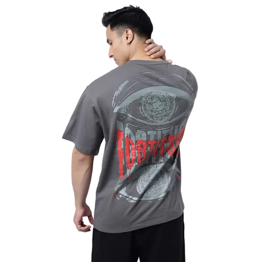 Fortitude Oversized T-shirt Dark Grey - Tshirts