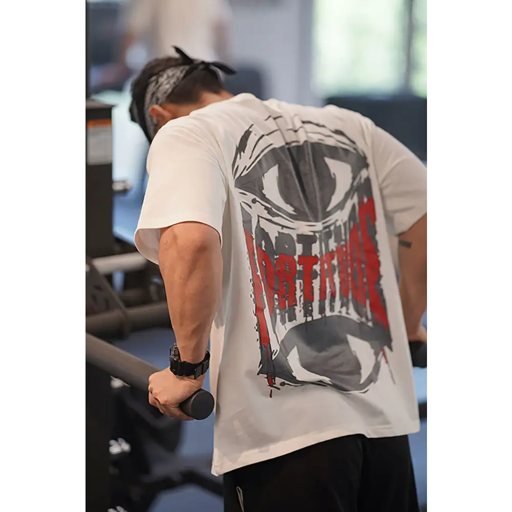 Fortitude Oversized T-shirt White - Tshirts