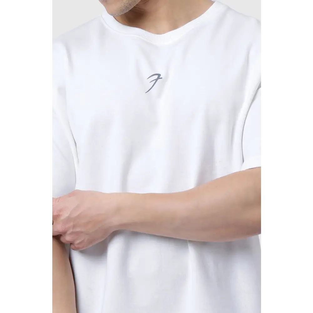 Fortitude Oversized T-shirt White - Tshirts