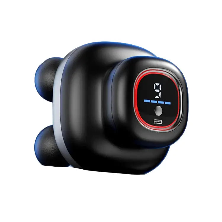 Four-Head Fascia Gun – Mini Electric Household Massager - Black / Type C Charge / Massager - HBC