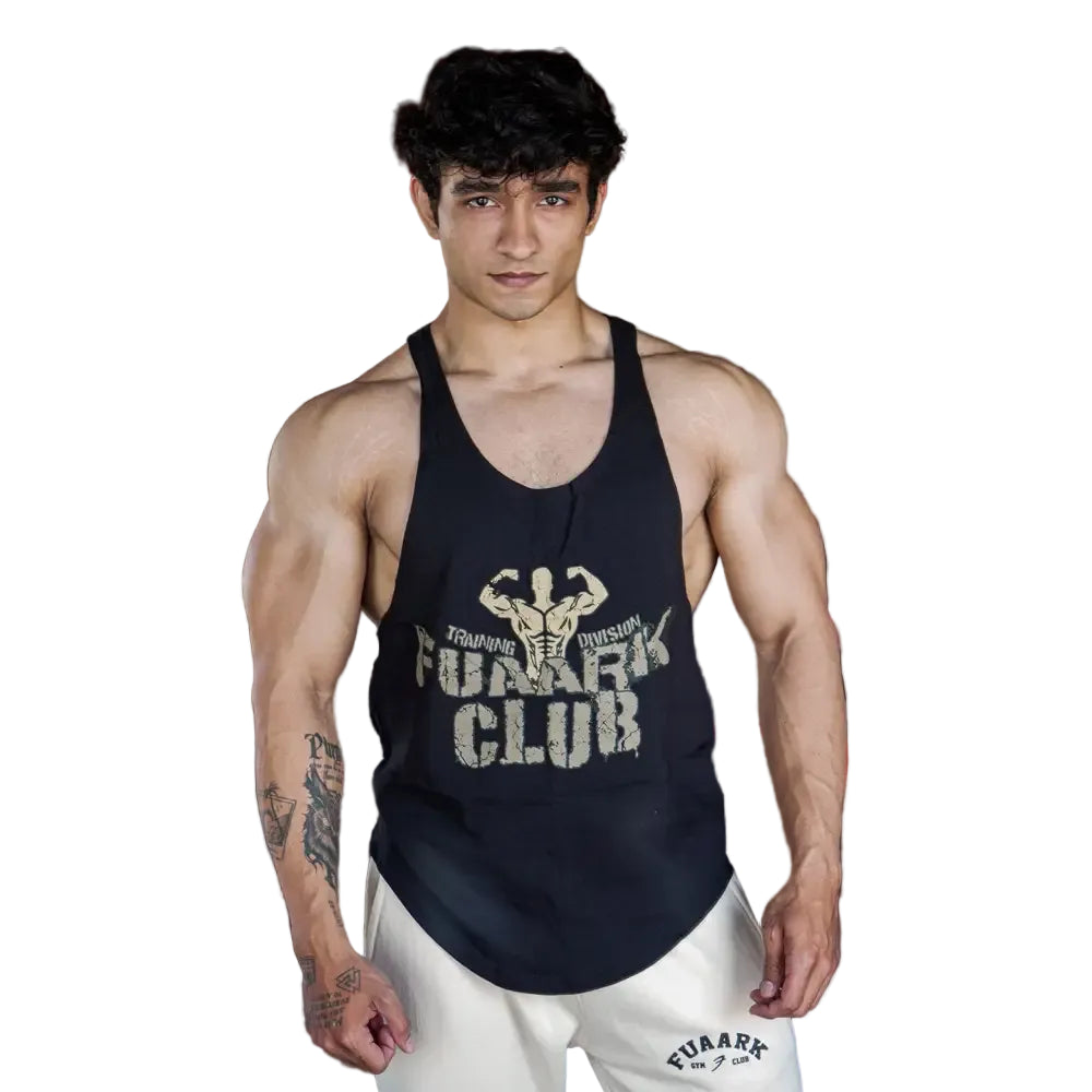 Fuaark Club Stringer Black - Vest