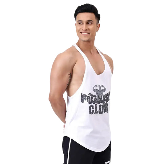Fuaark Club Stringer White - Vest