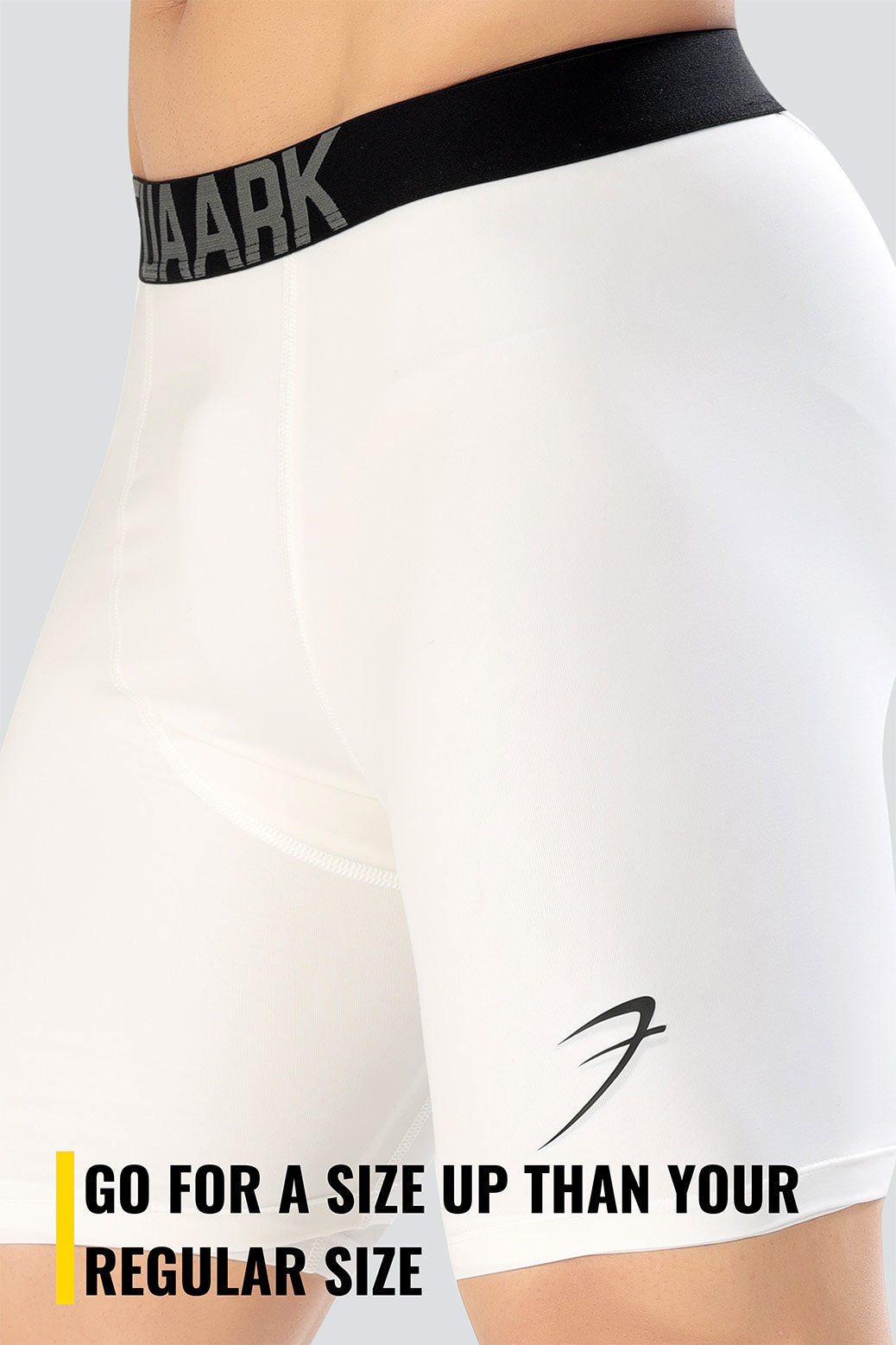 Compression Shorts White
