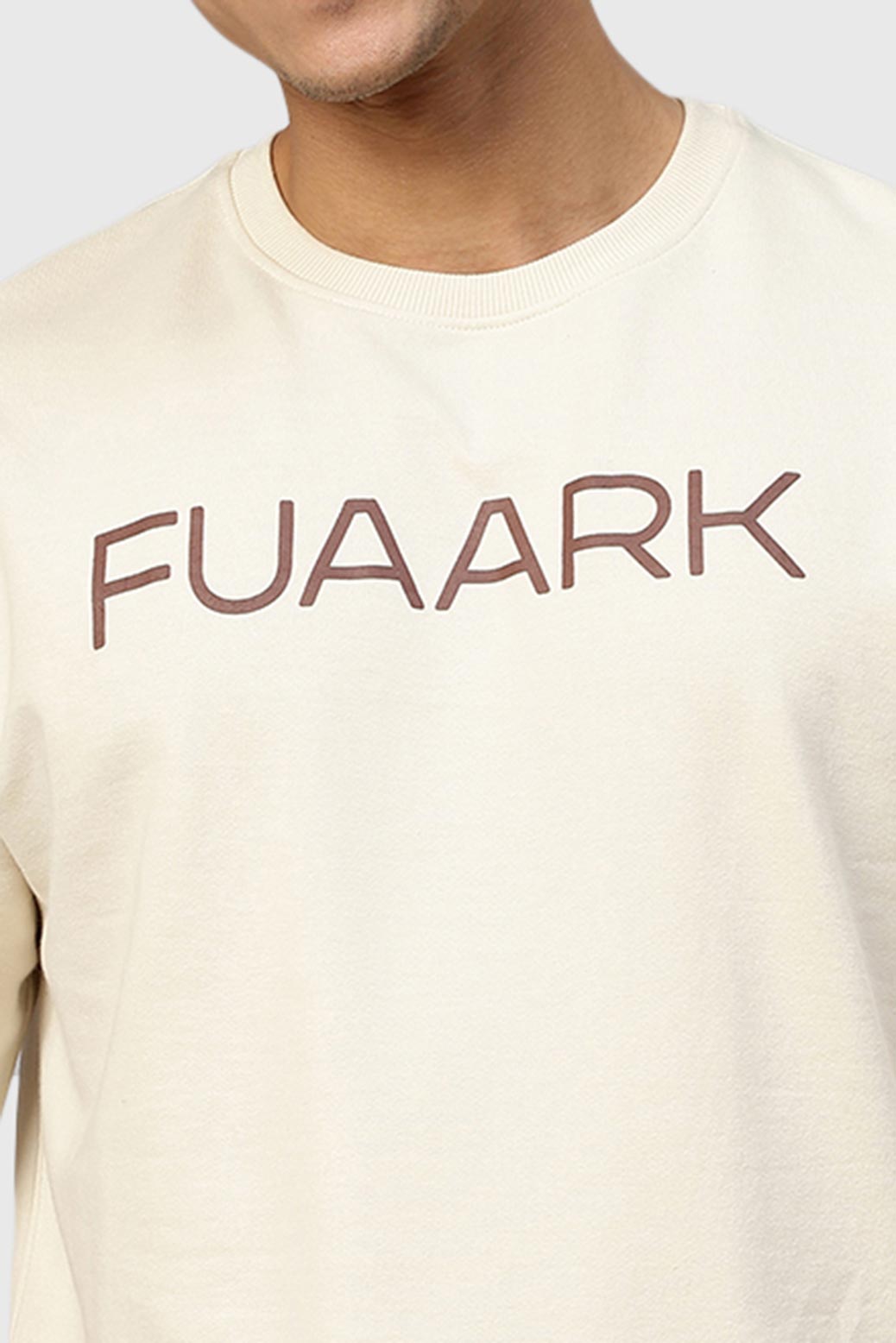 Energy Oversized T-shirt Beige