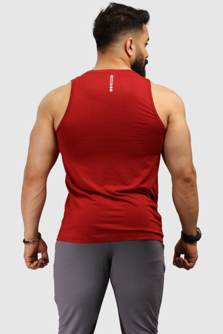 Men's Light Tank Maroon