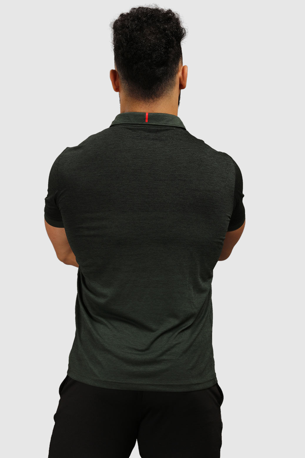 Raw Polo Slim Fit T-shirt Olive
