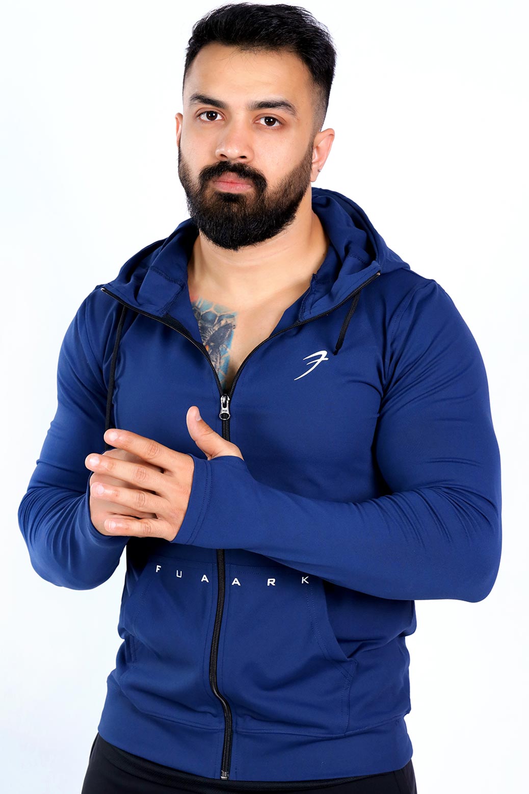 Signature Nylon Jackets Navy