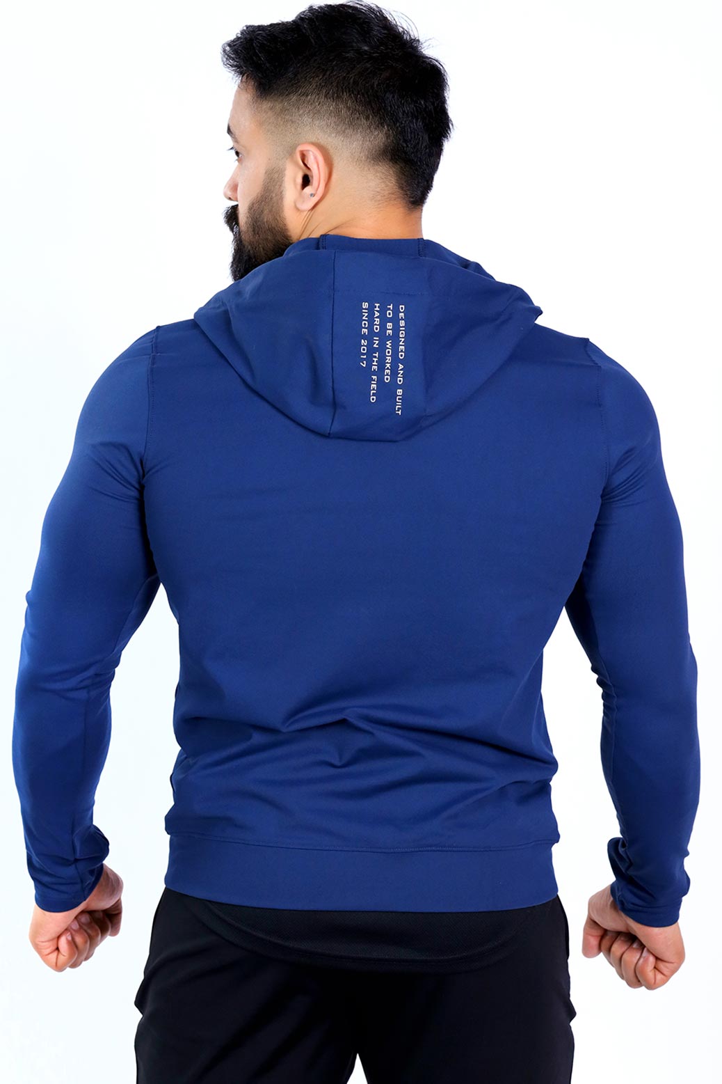 Signature Nylon Jackets Navy