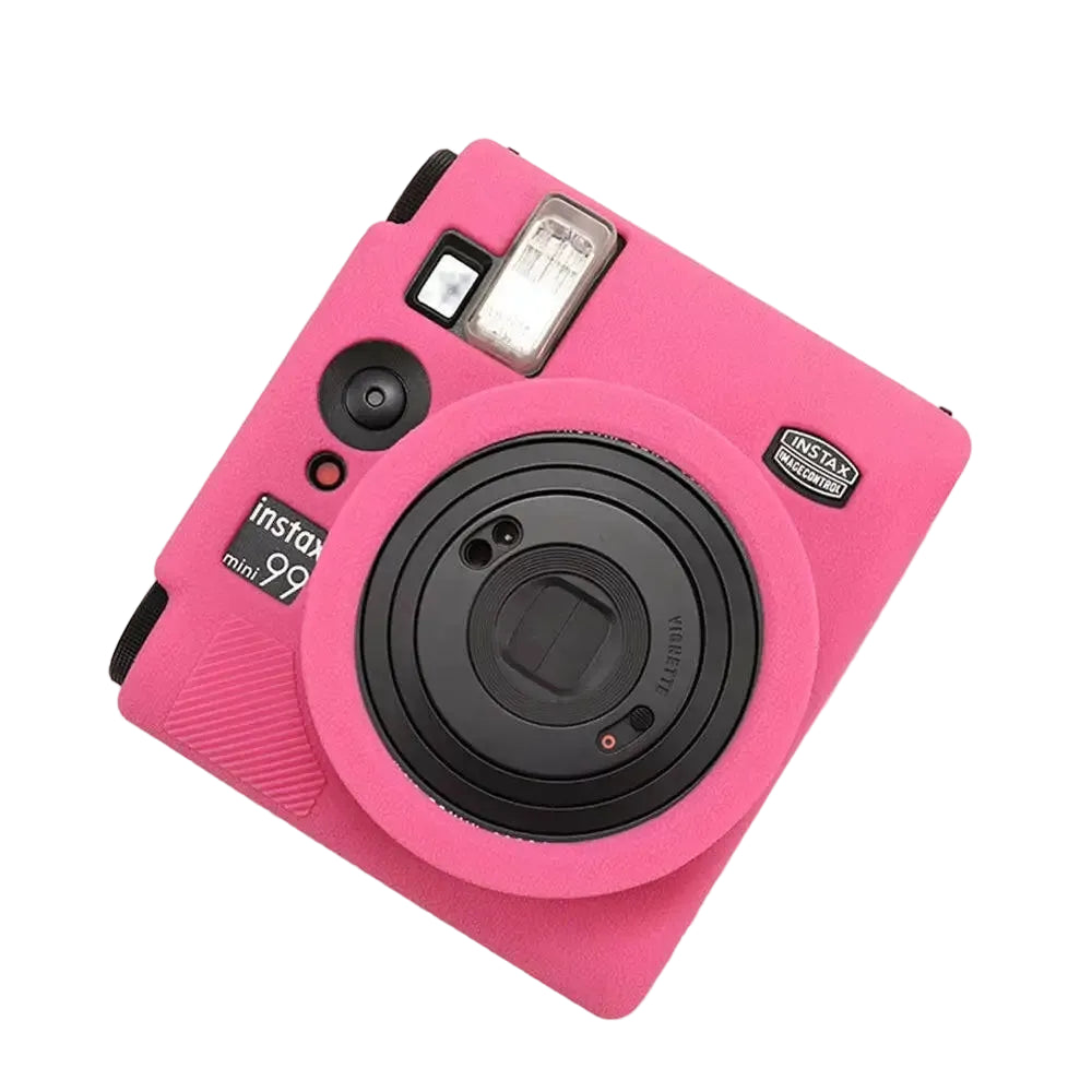 Fujifilm Instax Mini 99 Silicone Protective Case and Body Cover - Mini 99 Hotpink