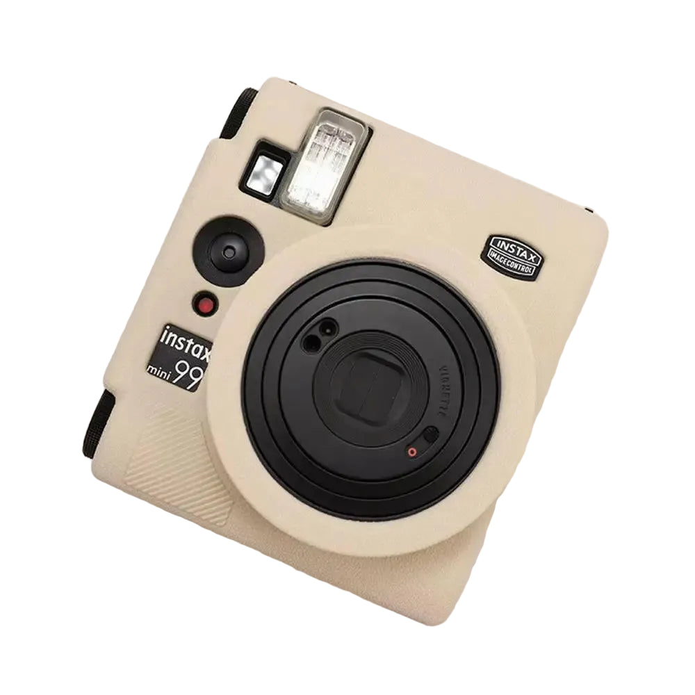 Fujifilm Instax Mini 99 Silicone Protective Case and Body Cover - Mini 99 Beige