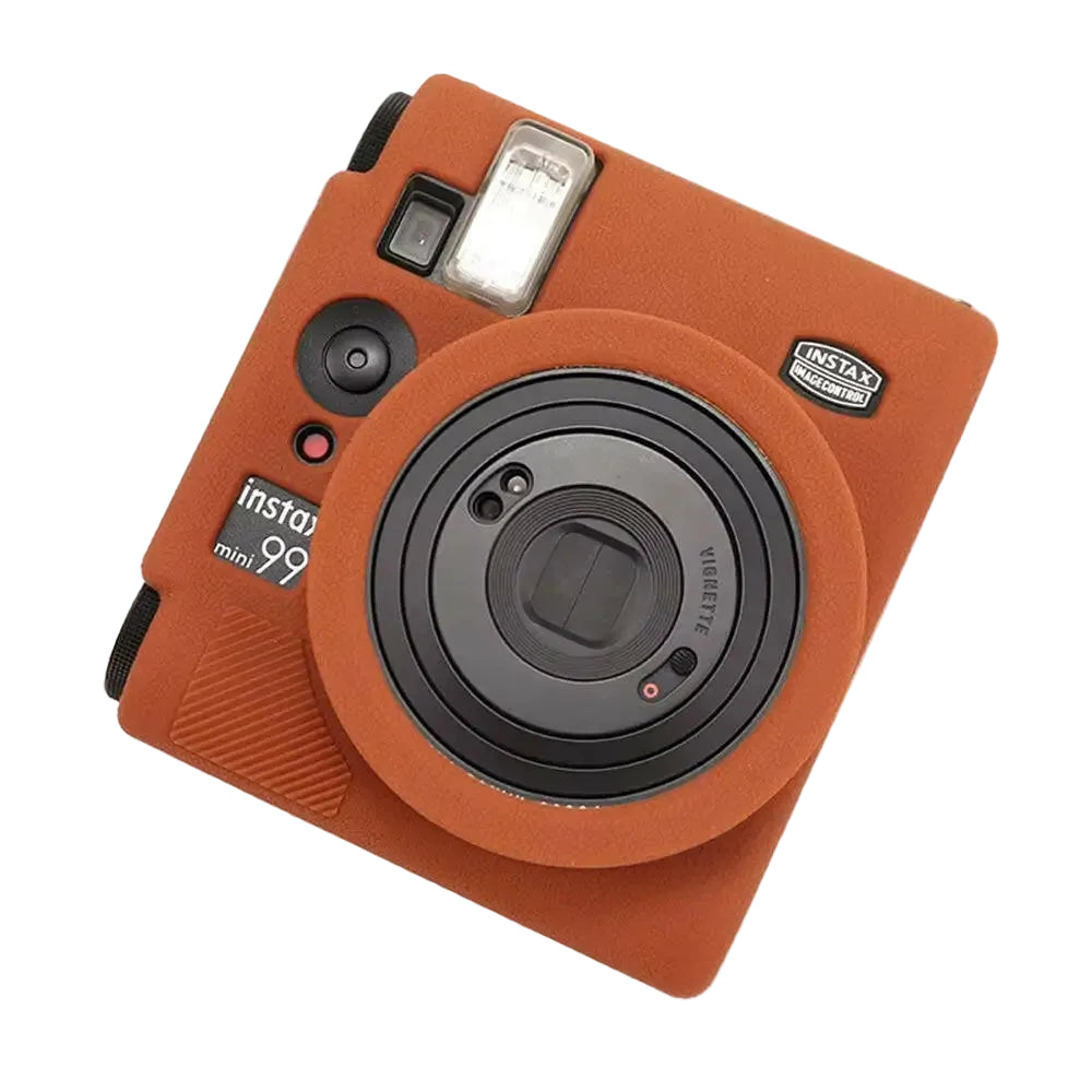 Fujifilm Instax Mini 99 Silicone Protective Case and Body Cover - Mini 99 Brown
