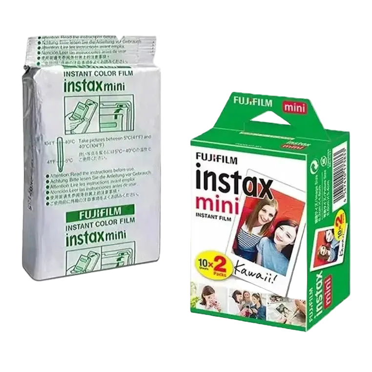 Fujifilm Instax Mini White Edge Instant Film 10-100 Sheets Link Fuji Instant Photo Camera Refill For Mini