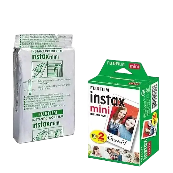 Fujifilm Instax Mini White Edge Instant Film 10-100 Sheets Link Fuji Instant Photo Camera Refill For Mini