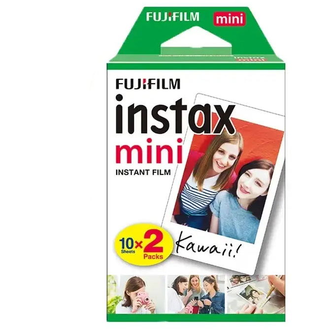 Fujifilm Instax Mini White Edge Instant Film 10-100 Sheets Link Fuji Instant Photo Camera Refill For Mini