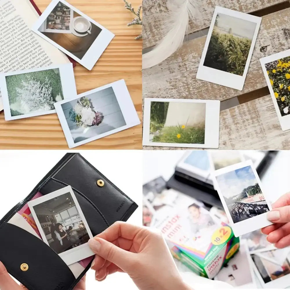 Fujifilm Instax Mini White Edge Instant Film 10-100 Sheets Link Fuji Instant Photo Camera Refill For Mini
