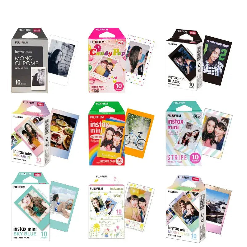 Fujifilm Instax Mini12 11 9 Color Films White 3 Inch Classic 10-20 Sheets For Instant Camera 7+ 8 25 40 70 90 link