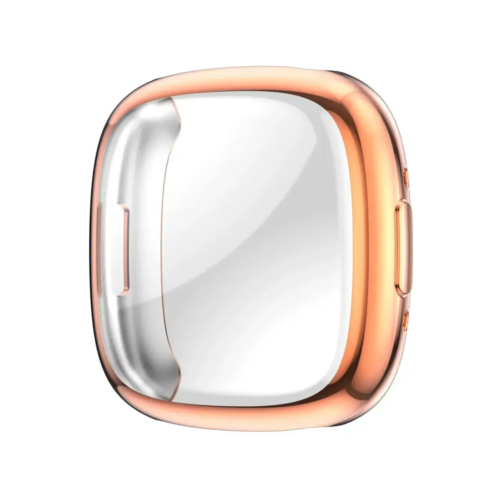 Full Cover Watch Case for the Fitbit Sense 2 - Rose Gold / Fitbit Sense 2 - TWS