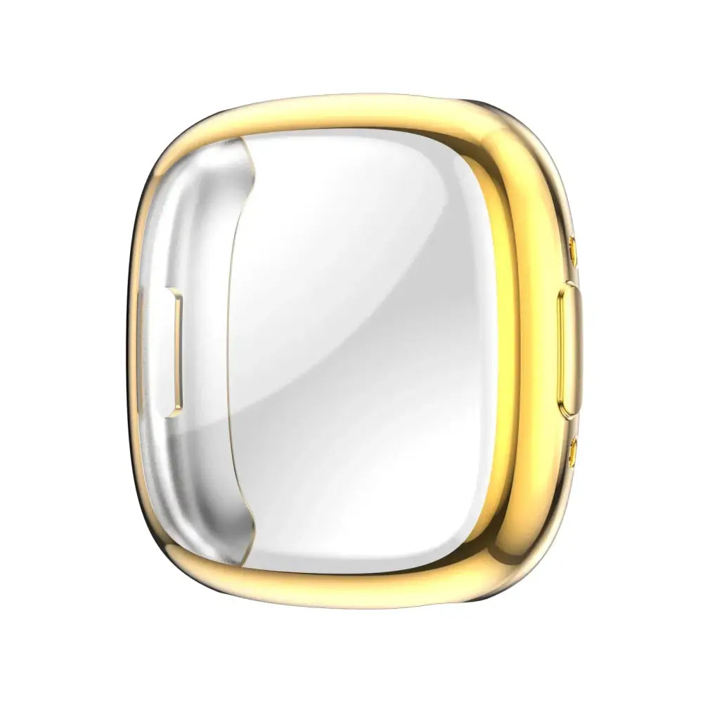 Full Cover Watch Case for the Fitbit Versa 3 - Gold / Fitbit Versa 3 - TWS