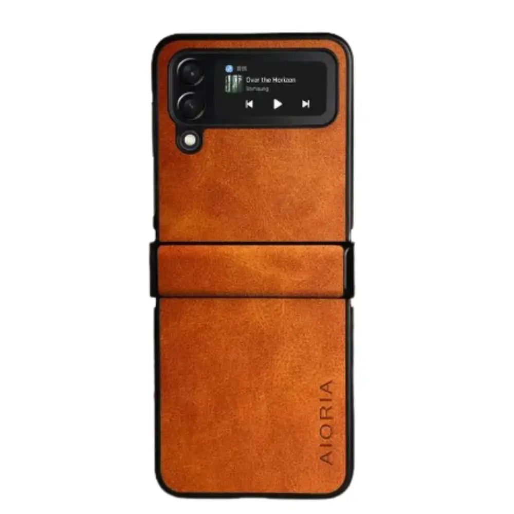 Full Protective Leather Case for Samsung Z Flip - 9eight5