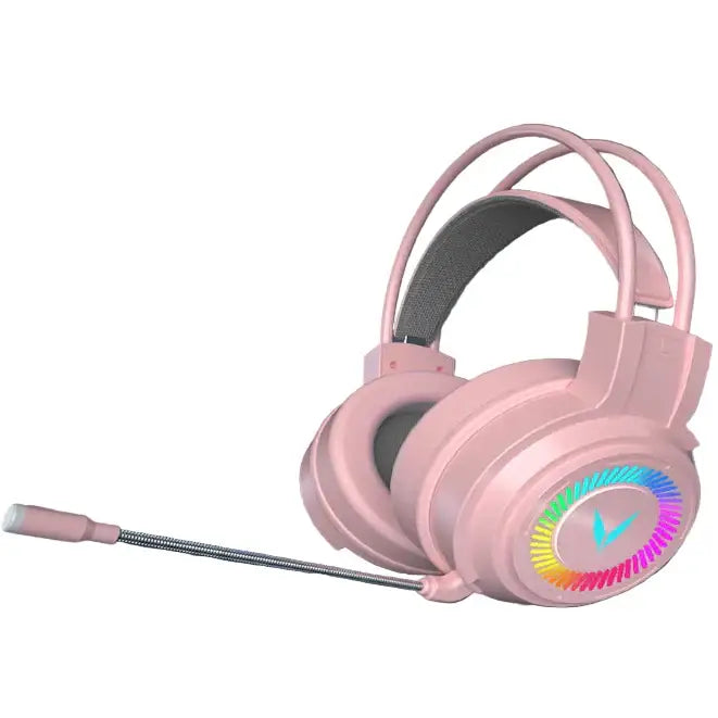 G58 G60 7.1 Gaming Headset with Mic & LED (3 colours available) - Pink / Gaming Headset - 9eight5