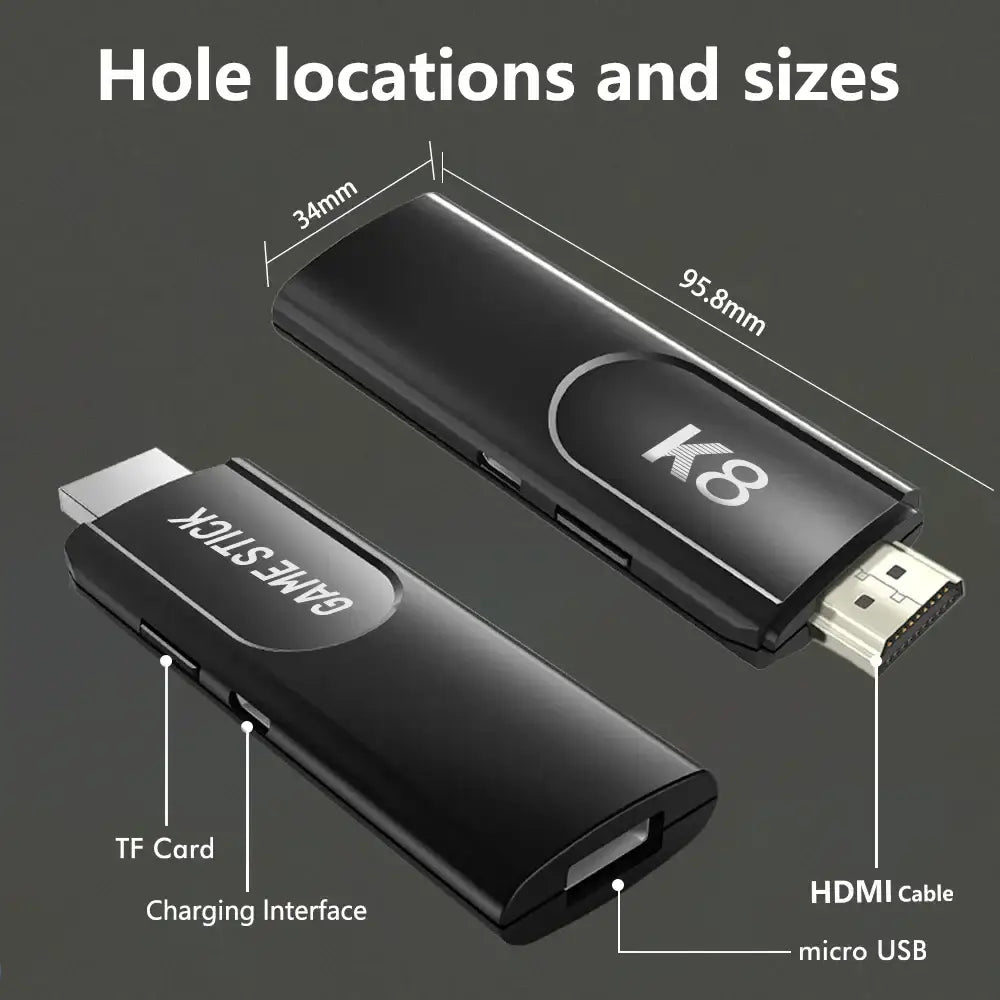 Game Stick 4K HD Retro Console - 9eight5
