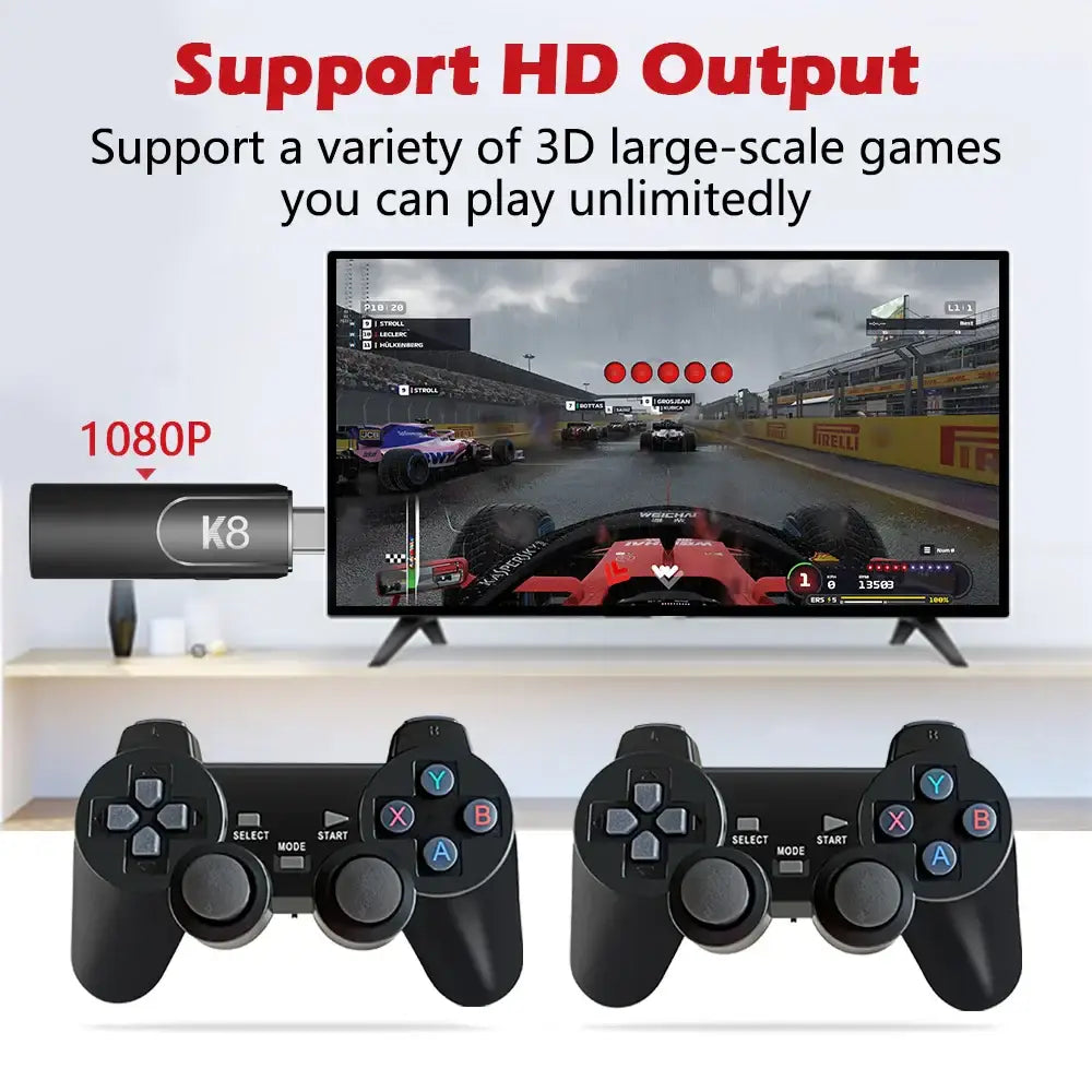 Game Stick 4K HD Retro Console - 9eight5