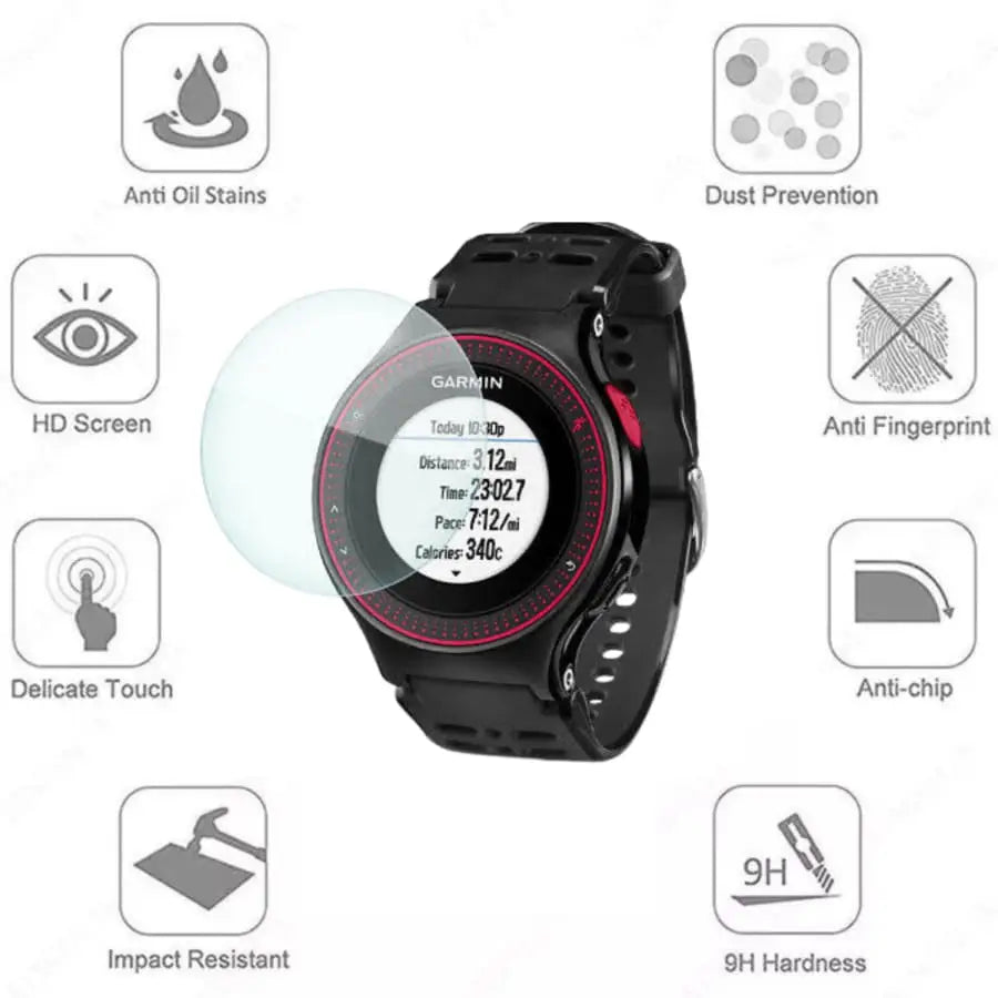 Garmin Forerunner 220 - Screen Protectors (Pack of 2)