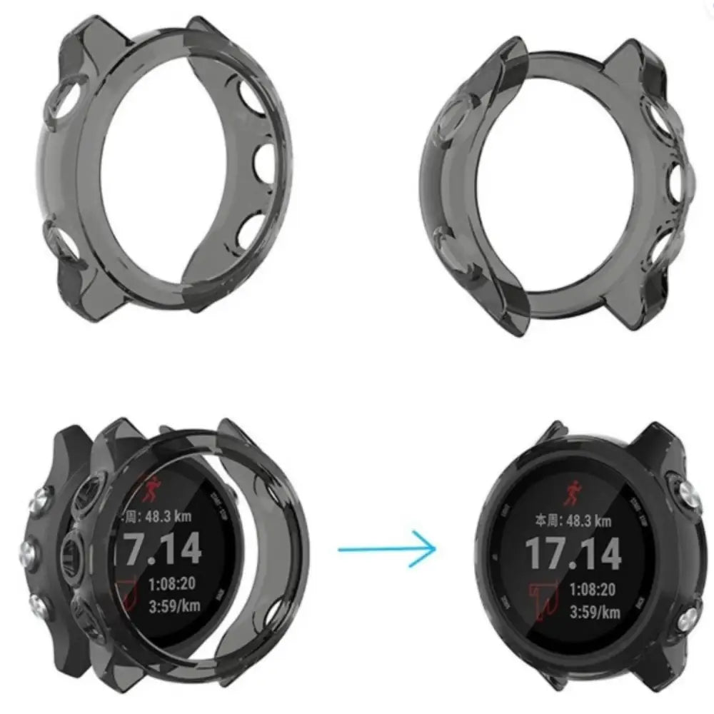 Garmin Forerunner 645 Series - Clear Protective Case (Clear) - Watch case