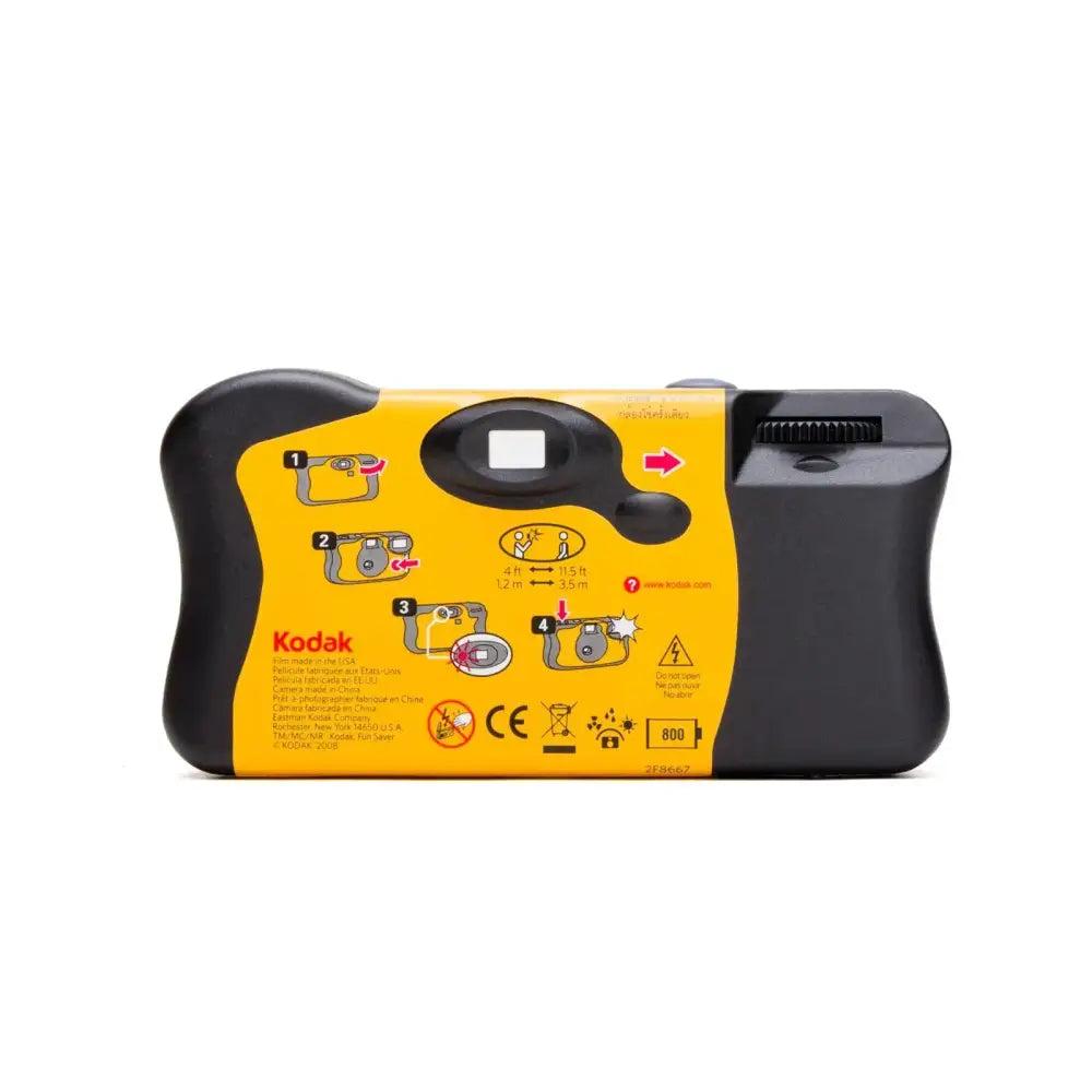 Genuine 27 Sheets 39 Sheets Kodak FunSaver Single Use Camera 1-5 Pcs Classic With Flash Disposable Point-and-Point Film