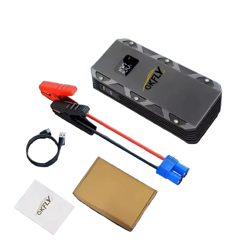 GKFLY 9000A Jump Starter Diesel Gas Car Battery Charger Starting Device Starter For Car 12V Emergency Power Supply Car