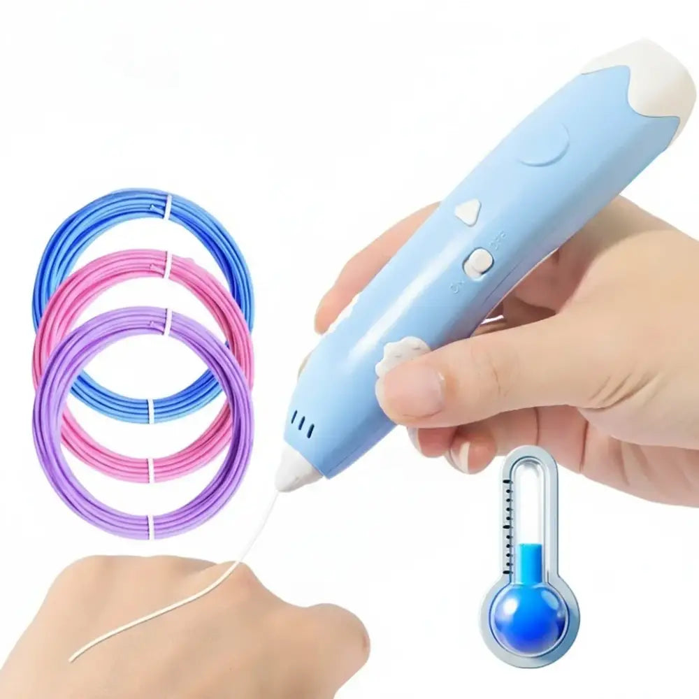 Glow-in-the-Dark PLA Filament for 3D Pen (1.75mm) - 3D Printing Pen - HBC