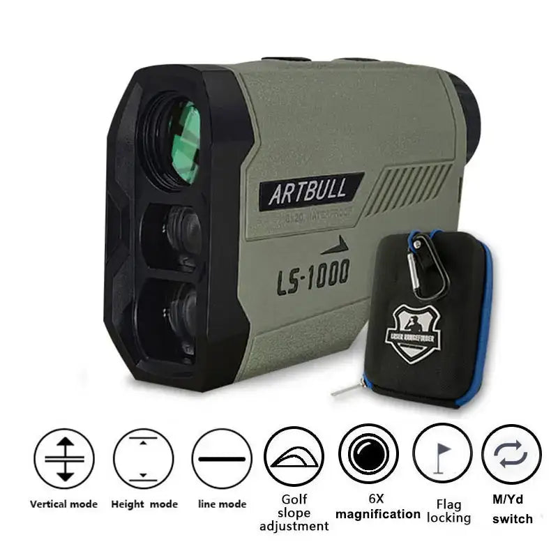 Golf Laser Range Finder – Slope & Pin Distance - 1000m / Rangefinder - SS