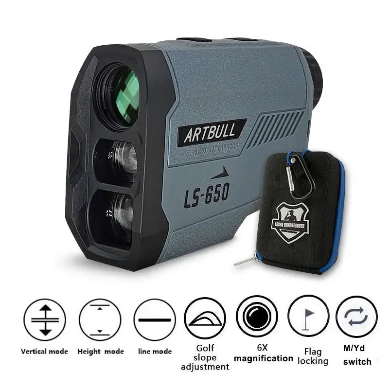 Golf Laser Range Finder – Slope & Pin Distance - 650m / Rangefinder - SS
