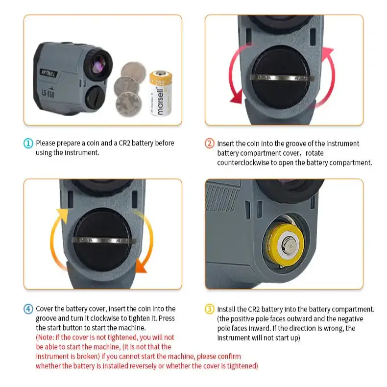 Golf Laser Range Finder – Slope & Pin Distance - SS