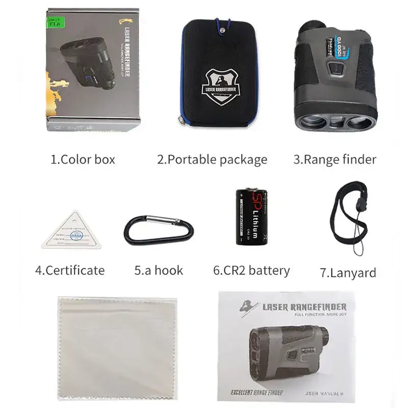 Golf Laser Range Finder – Slope & Pin Distance - SS