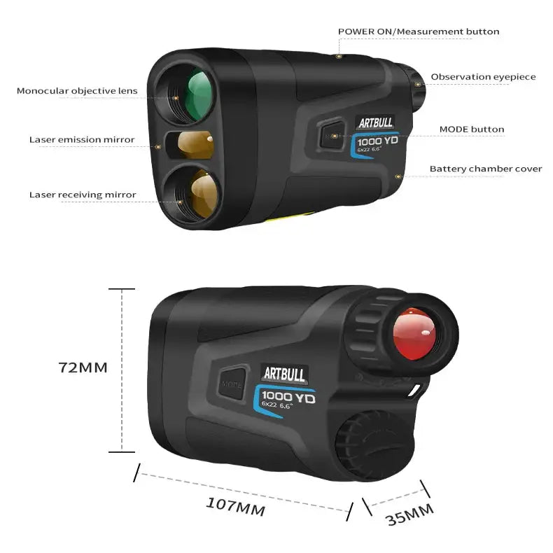 Golf Laser Range Finder – Slope & Pin Distance - SS
