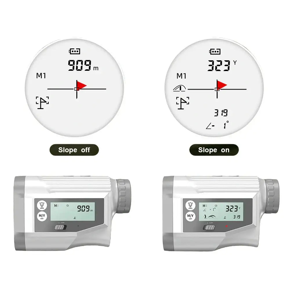 Golf Laser Rangefinder – USB Rechargeable with Slope (different models available) - SS