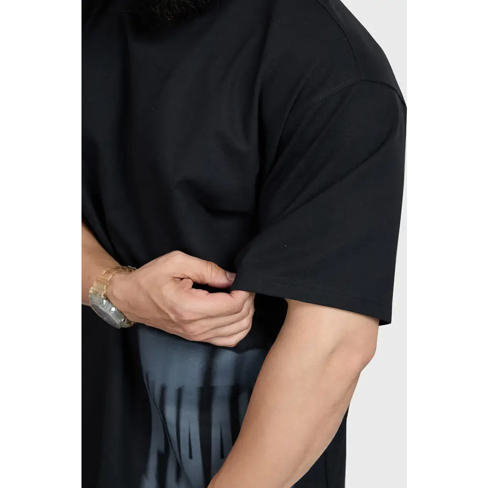 Gorilla Oversized T-shirt Black - Tshirts