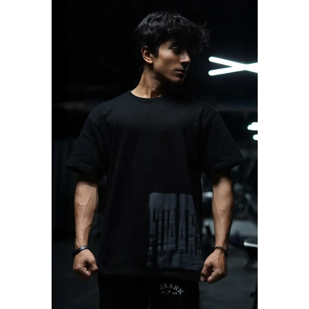 Gorilla Oversized T-shirt Black - Tshirts