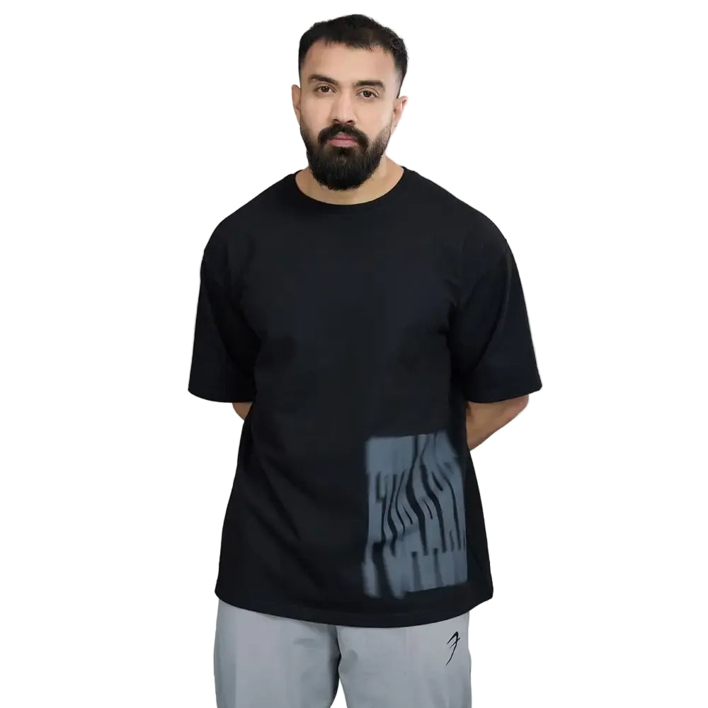 Gorilla Oversized T-shirt Black - Tshirts