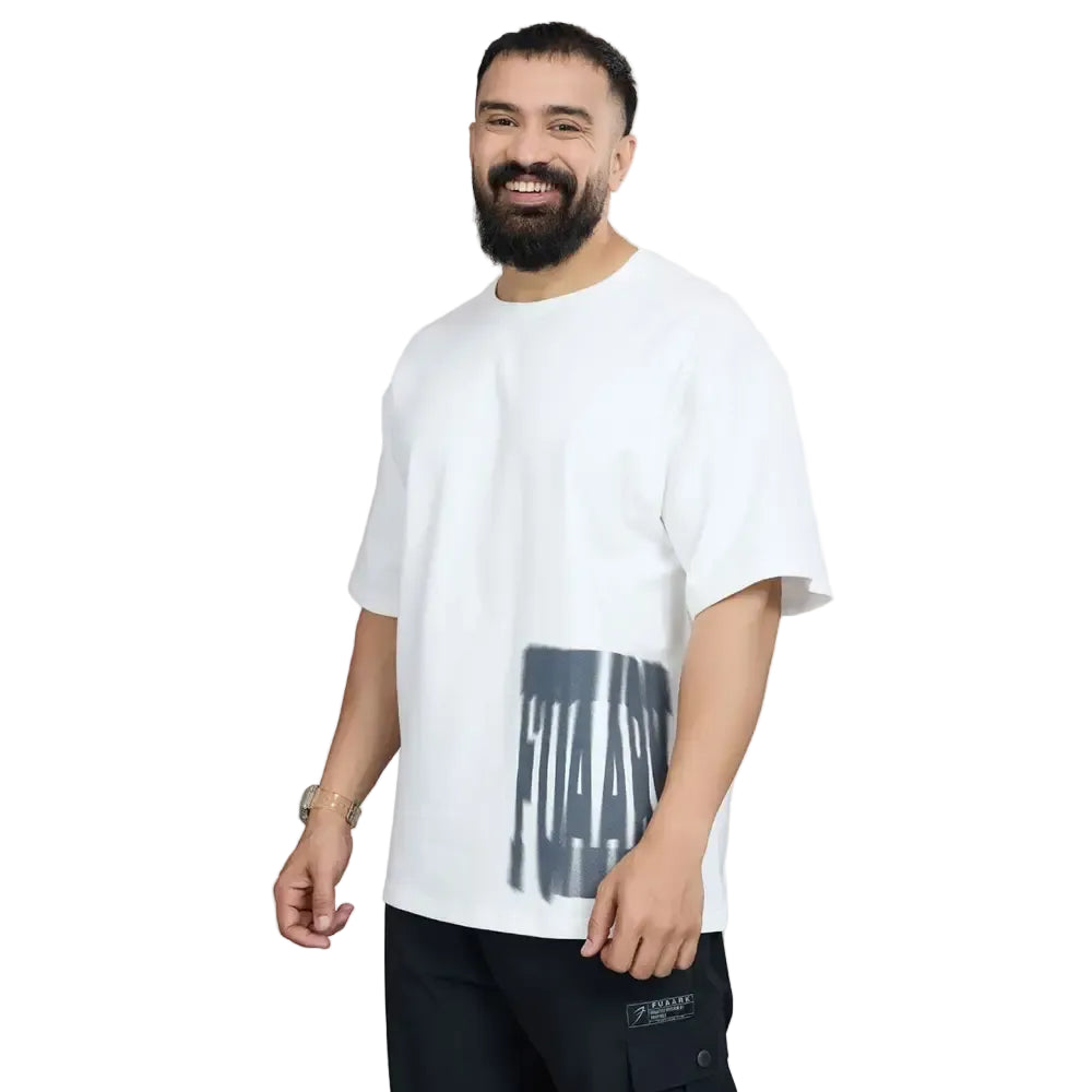 Gorilla Oversized T-shirt White - Tshirts