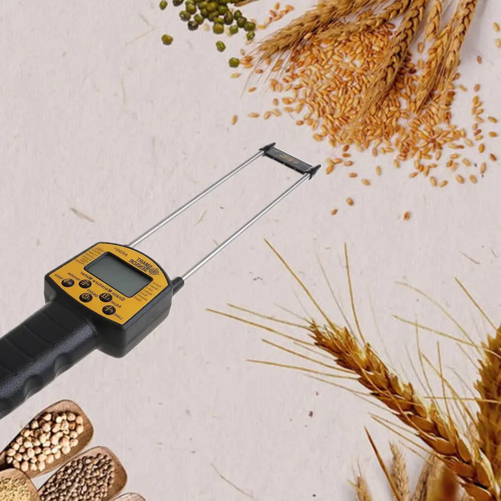 Grain Moisture Meter - For Corn Wheat Rice Bean Flour Fodder Rapeseed