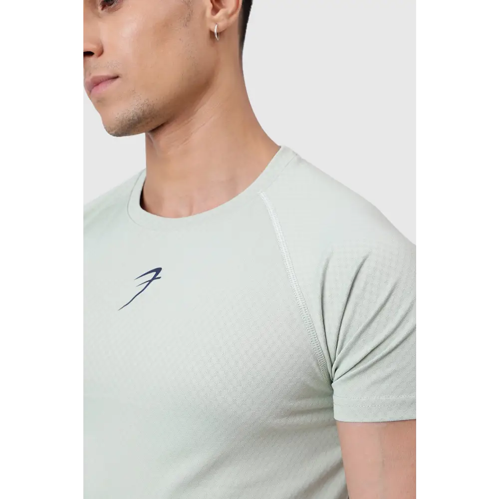 Grain T-shirt Light Green - Tshirts