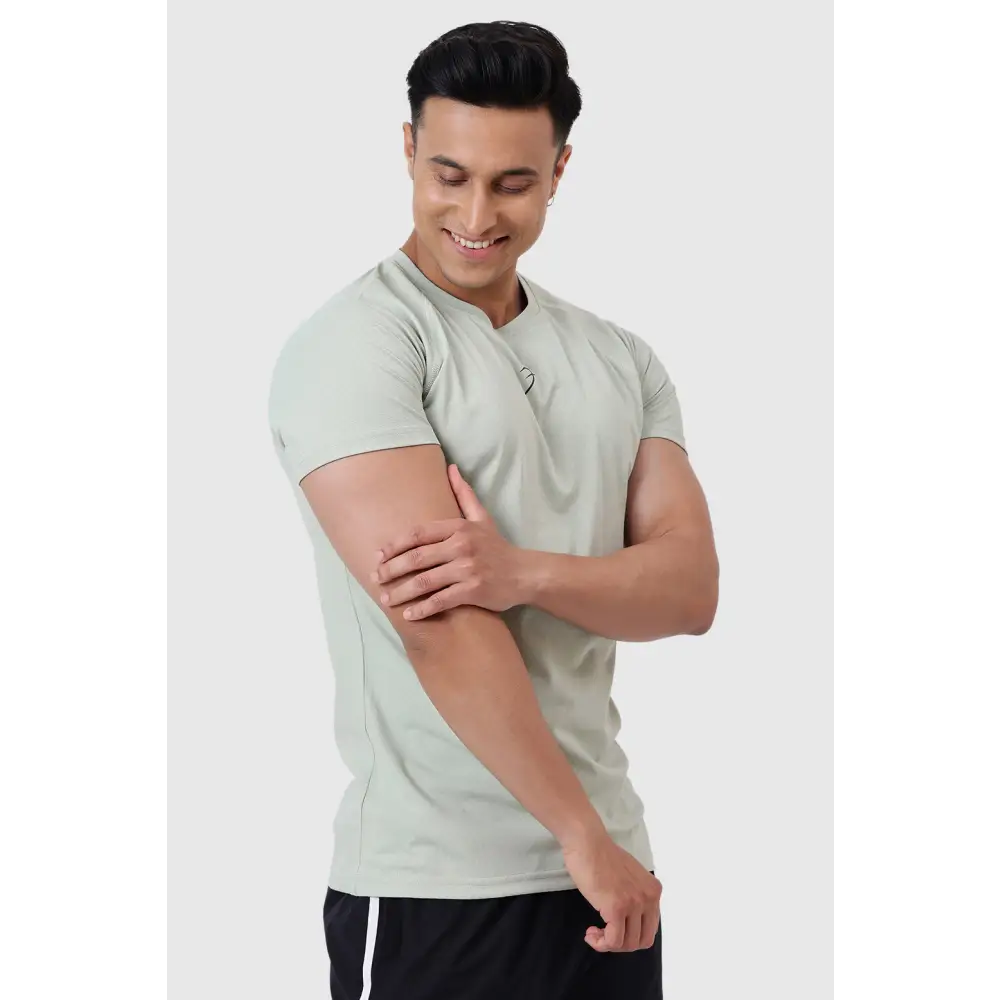 Grain T-shirt Light Green - Tshirts