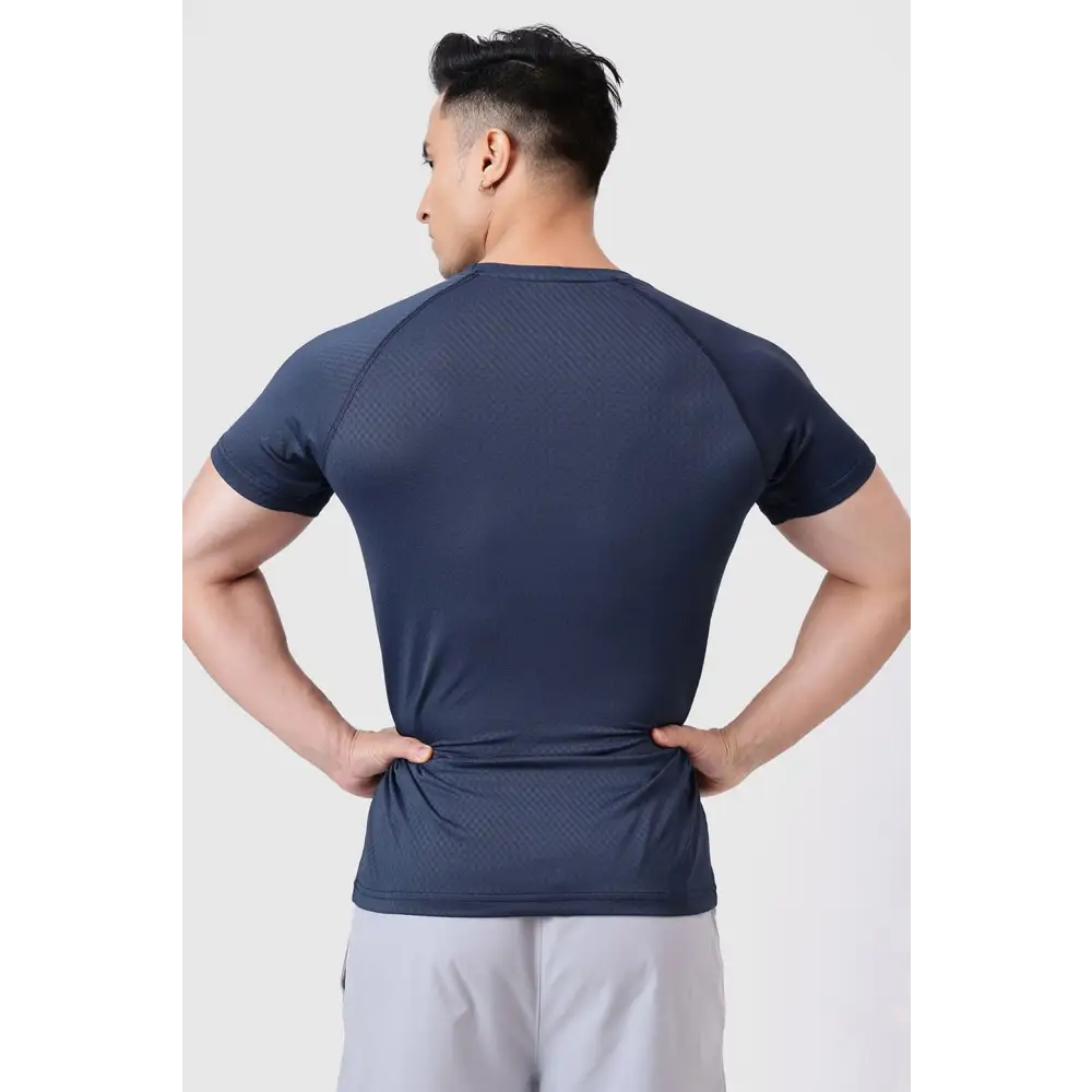 Grain T-shirt Navy - Tshirts