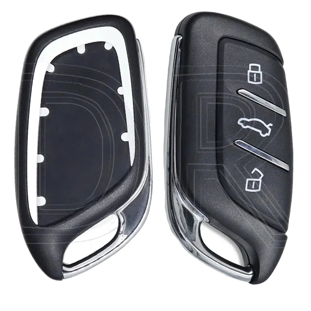 Great 3 Button Replacement Car Remote Key Shell Case For MG New ZS EV MG4 EV MULAN EHS MG5 MGI5 MG6 EZS - White Shell