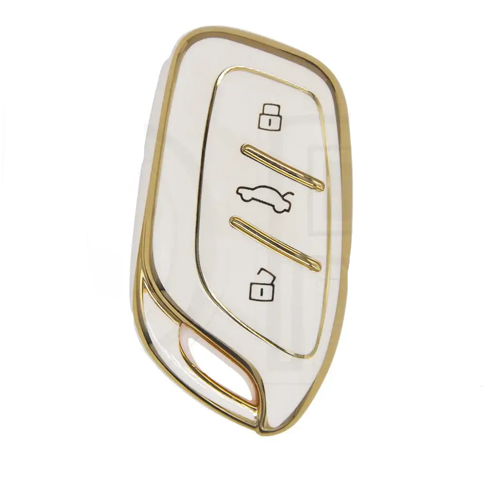Great 3 Button Replacement Car Remote Key Shell Case For MG New ZS EV MG4 EV MULAN EHS MG5 MGI5 MG6 EZS - Only TPU Case