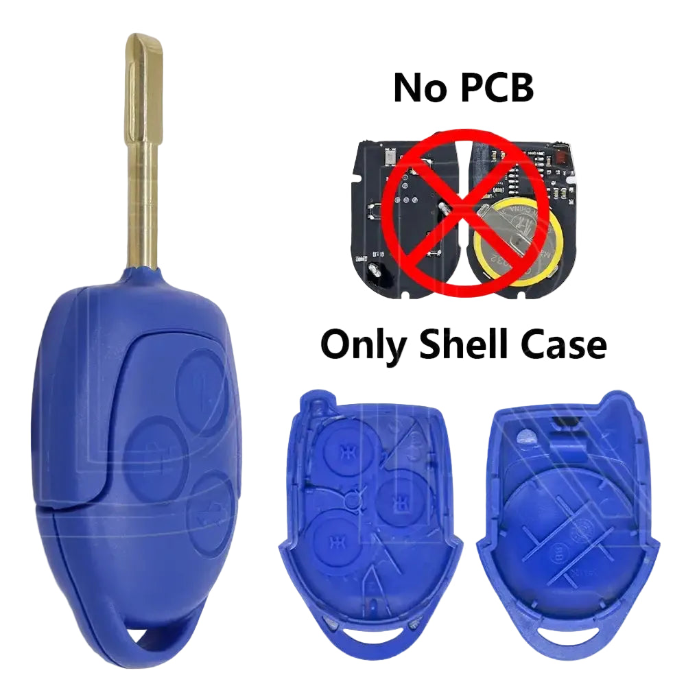 Great 6C1T-15K601-AG 4D63 Chip 433MHz KYDZ Or Rechargeable PCB FO21 Blade Car Remote Key For Ford Transit WM VM
