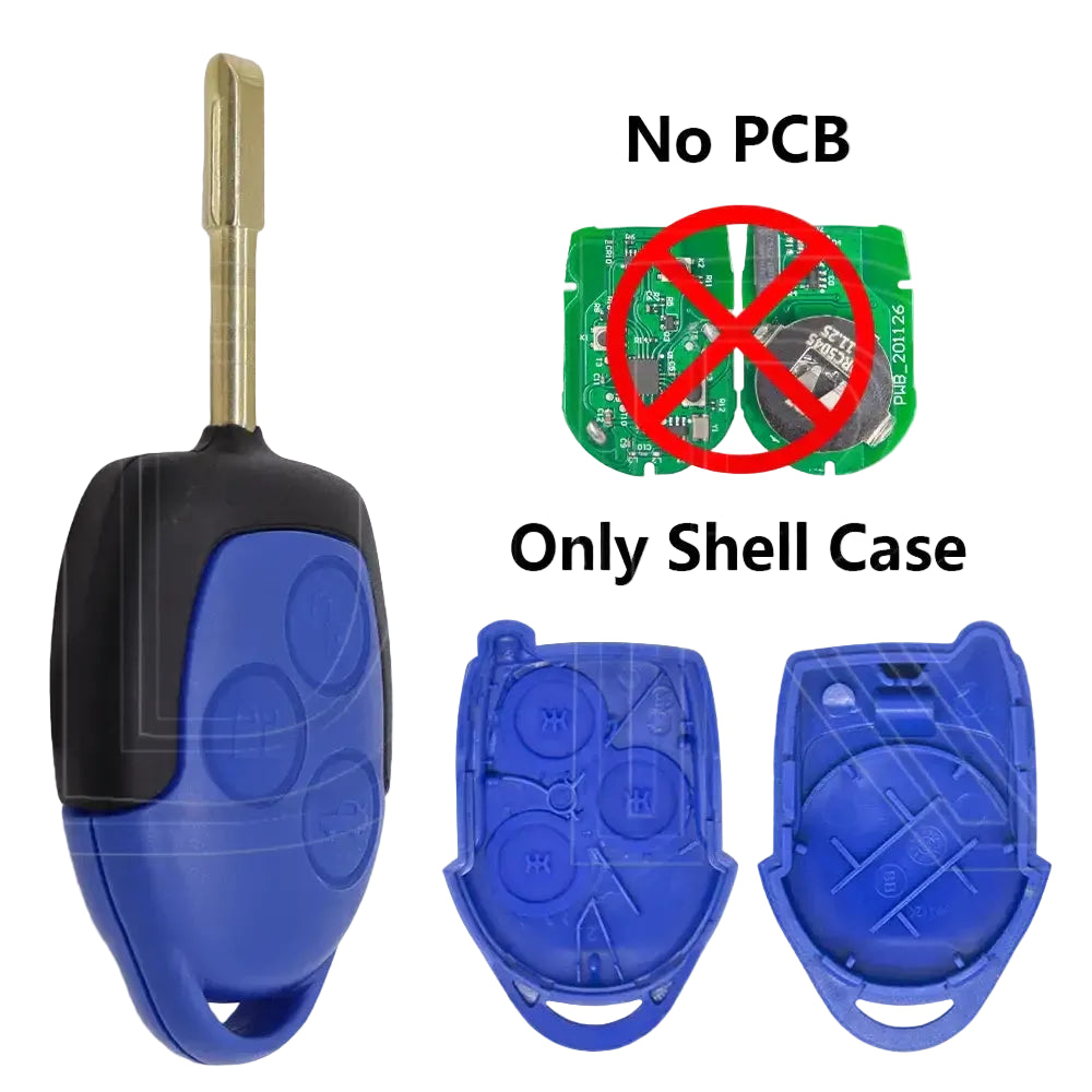 Great 6C1T-15K601-AG 4D63 Chip 433MHz KYDZ Or Rechargeable PCB FO21 Blade Car Remote Key For Ford Transit WM VM